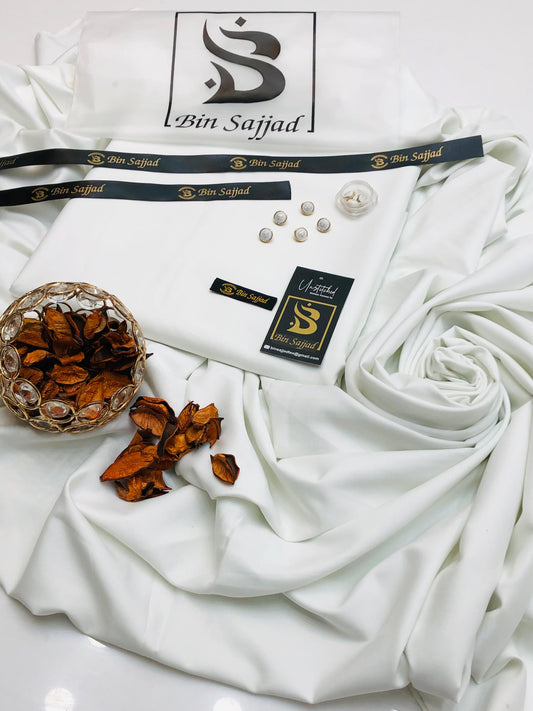 premium high class boski washing wear  < Off White >